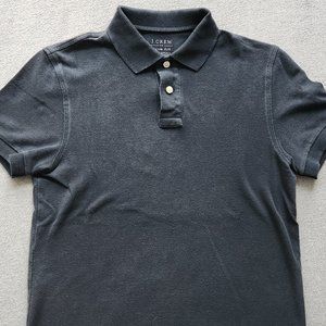 J.Crew Navy Blue Slim Fit Polo